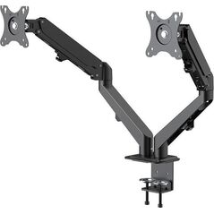 Neomounts Uchwyt biurkowy na 2 monitory 17" - 27" (DS70-700BL2)