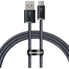 Kabel USB Baseus USB-A - USB-C 1 m Szary (CALD000616)