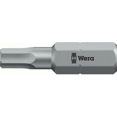 Wera Bit ciągliwo-twardy 1/4", 6-kątny, grot, końcówka 2x25mm Wera