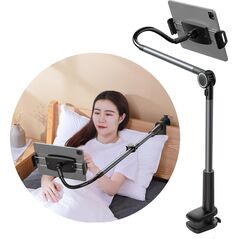 Stojak Baseus Baseus Otaku uniwersalny uchwyt na telefon tablet stojak lazy holder szary (LUZQ000013)