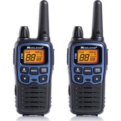 Krótkofalówka Midland XT60 - 2 szt. niebieskie