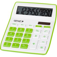 Kalkulator Genie GENIE Tischrechner 840G grün