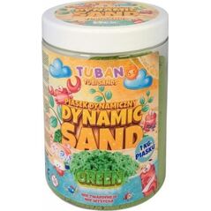 TUBAN Piasek dynamiczny zielony 1kg