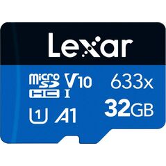 Karta Lexar 633x MicroSDHC 32 GB Class 10 UHS-I/U3 A1 V10 (LMS0633032G-BNNNG)