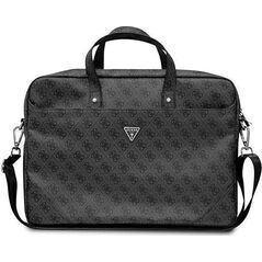 Torba Guess Guess Torba GUCB15P4TK 16" czarny/ black Saffiano 4G Hot Stamp Triangle Logo