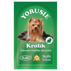 ADBI Adbi 250g Przysmak dla Psa Yorusie Paluszki Królik