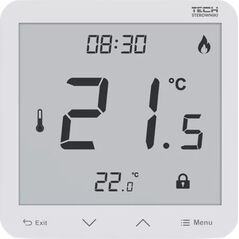 Tech Regulator pokojowy przewodowy dwustanowy R-10s Plus do listwy L-10, biały STR10SPWH
