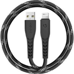 Kabel USB Energea USB-A - Lightning 1.5 m Czarny (CBL-NF-BLK150)