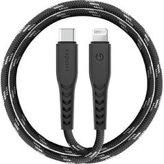 Kabel USB Energea USB-C - Lightning 3 m Czarny (CBL-NFCL-BLK300)