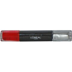 XXX_Loreal (L’Oreal Paris) L'Oreal Paris, Infallible, Nail Polish 2-In-1, MTX 028, Coral, 2 x, 5 ml For Women