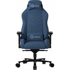 Fotel Lorgar LORGAR Ace 422, Gaming chair, Anti-stain durable fabric, 1.8 mm metal frame, multiblock mechanism, 4D armrests, 5 Star aluminium base, Class-4 gas lift, 75mm PU casters, Blue