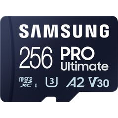 Karta Samsung Pro Ultimate MicroSDXC 256 GB Class 10 UHS-I/U3 A2 V30 (MB-MY256SA/WW)