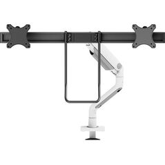 Neomounts Uchwyt biurkowy na 2 monitory 17" - 27" (DS75S-950WH2)