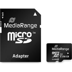Karta MediaRange MicroSDXC 256 GB Class 10 UHS-I/U1  (MR946)