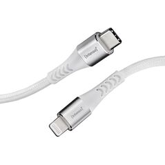 Kabel USB Intenso USB-C - USB-C 1.5 m Biały (7902002)