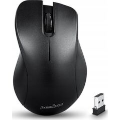 Mysz Perixx Mysz bezprzewodowa Perixx PERIMICE-621 optyczna 1600dpi 2.4 GHz, czarna, silent, cicha, bezklikowa