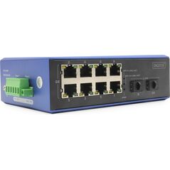 Switch Digitus DIGITUS Industrial 8+2 -Port Gigabit Ethernet Switch 8 Port GE RJ 54 2 GE SFP Port