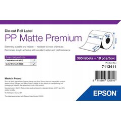 Epson Epson 7113411 etykiet do nadruku Biały Samoprzylepne etykiety do drukowania