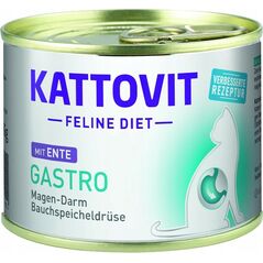 Kattovit KATTOVIT Gastro kaczka - puszka 185g karma dla kota