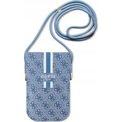 Guess Guess 4G Stripes - Torebka crossbody na telefon (niebieski)