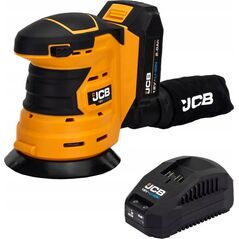 Szlifierka JCB JCB SZLIFIERKA MIMOŚRODOWA 18V 125mm  1x2,0Ah TORBA