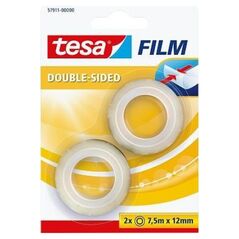 Tesa tesafilm Rolle 7,5m 12mm doppelseitig Blister           2St.