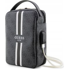 Guess Guess 4G Printed Stripes Travel Universal Bag - Organizer na akcesoria (Czarny)