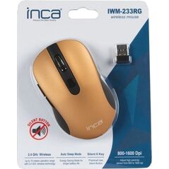 Mysz Triton Inca IWM-233RG myszka Oburęczny RF Wireless Optyczny 1600 DPI