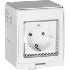 Orno Gniazdo natynkowe IP55 Tuya Smart Wi-Fi, Schuko