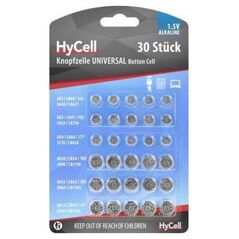 Ansmann Ansmann HyCell alkaline button cell set, 30pcs. (5015473)