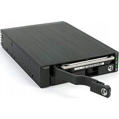 Kieszeń Fantec FANTEC MR-25DUAL, 2.5" SATA + SAS HDD/SSD removable frame, black