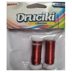 BREWIS Drucik florystyczny czerwony 20m