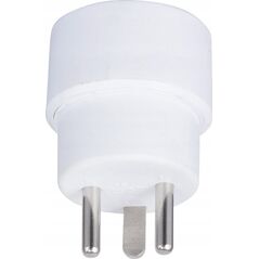 Adapter AV MicroConnect Microconnect GRUPADK adapter wtyczek zasilających Typ K (DK) Typ E (FR) Biały