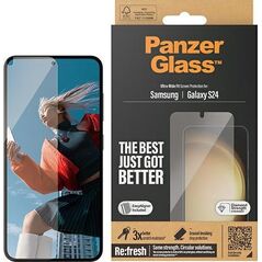 PanzerGlass Panzerglass Ultra-Wide Fit Sam S24 S921 Screen Protection 7350 Z Aplikatorem