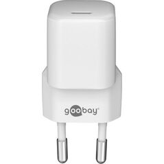 Ładowarka Goobay Ładowarka USB-C PD (Power Delivery) Fast Charger nano (30 W) biała