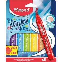 Maped *****Flamastry d/szyb WindowMarker A6 844822 48228