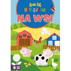 Zielona Sowa Baw się naklejkami Na wsi NW 91772