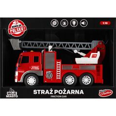 Mega Creative AUTO STRAZ B/O WODA 34X23X12 MOJE MIASTO PLPL 24