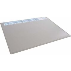 Durable DURABLE Schreibunterlage PP mit Jahreskaleder 650x500cm grau
