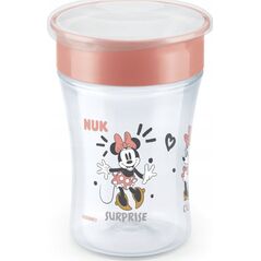 NUK NUK Trinkbecher Disney Minnie Mouse magic Cup 230ml rot