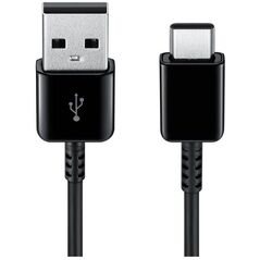 Kabel USB Samsung USB-A - USB-C 1.5 m Czarny (EP-DG930IBEGWW)