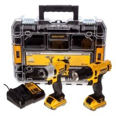 Zestaw elektronarzędzi Dewalt 6-elementowy (DCK211D2T-QW)