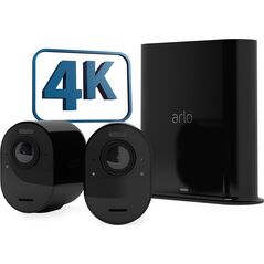 Kamera IP Arlo Arlo Ultra 2 Spotlight Camera Set of 2 black - 4K camera