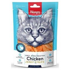 Wanpy Wanpy Chicken Jerky Strips 80g, Przysmak Dla Kota