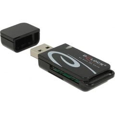 Czytnik Delock DELOCK Mini USB 2.0 Card Reader mit SD und Micro SD Slot