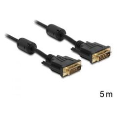 Kabel Delock DVI-D - DVI-D 5m czarny (83192)