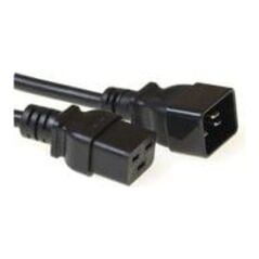 Kabel zasilający MicroConnect C19 - C20, 16A, 0.5m (PE141505)