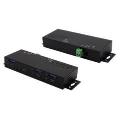 Exsys EXSYS EX-1237HMVS 7-portowy hub USB 3.2 Gen2 z 4 portami USB-C i 3 portami USB-A