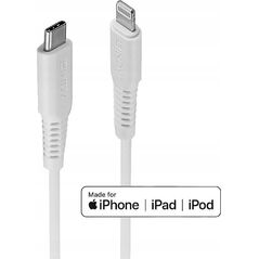 Kabel USB Lindy Lightning - USB-C 1 m Biały (1m USB Type C to Lightning)