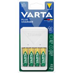Ładowarka Varta ŁADOWARKA VARTA PLUG CHARGER 57657 4x2100 mAh